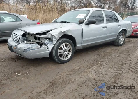 2005 Ford Crown Victoria Police из США, поврежденный, VIN 2FAFP71W65X145480